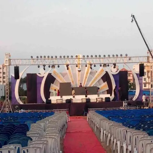 College Event Stage Setups